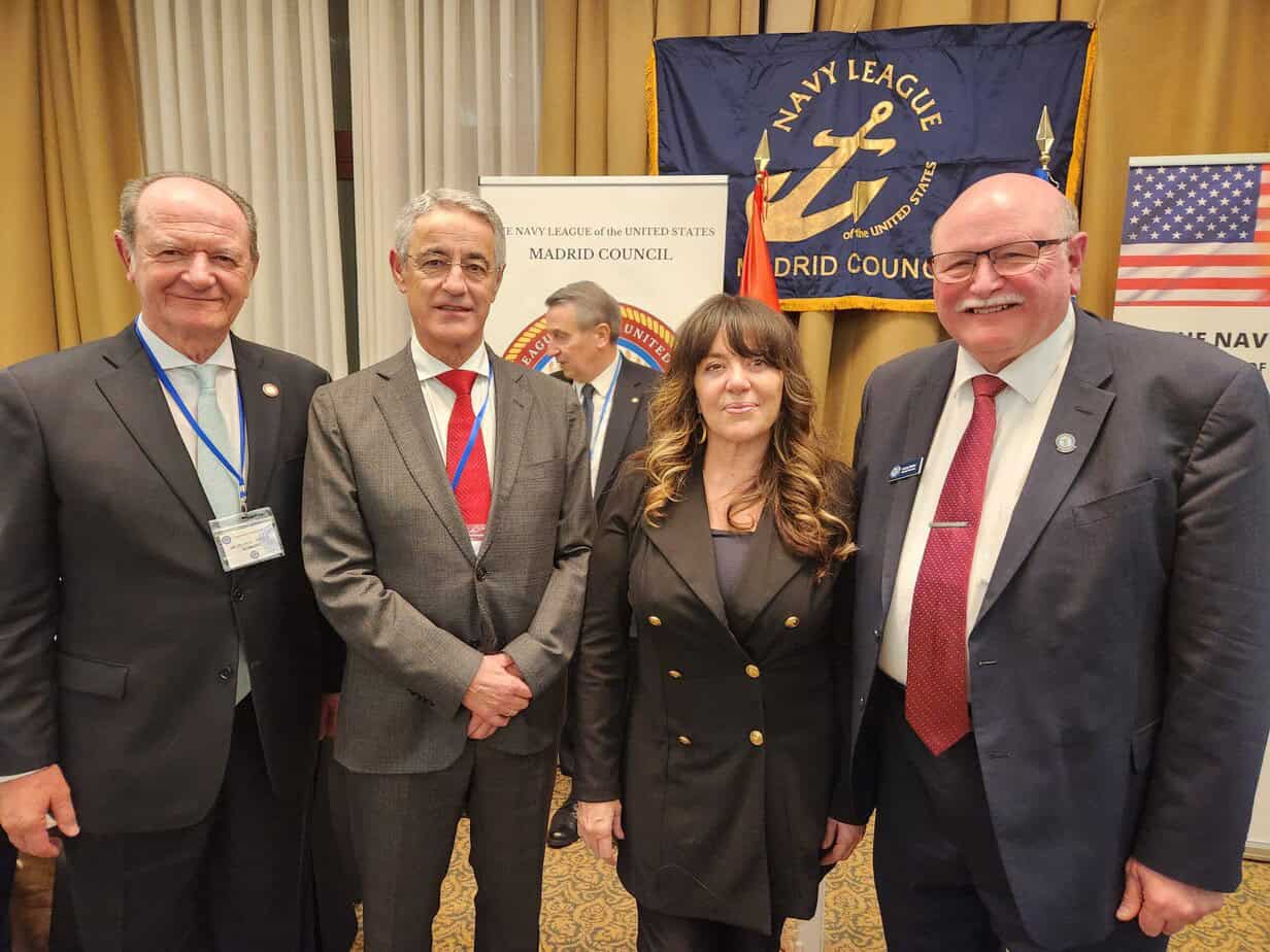 Navy League Leadership Strengthens International Ties During Madrid Council Visit