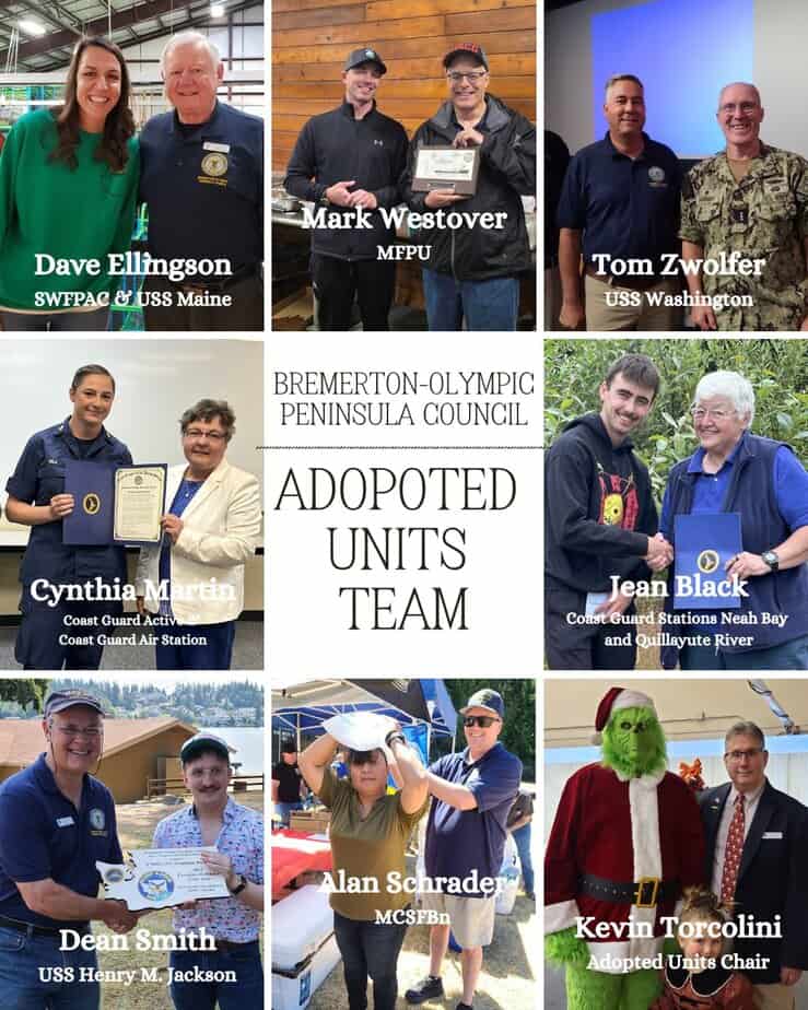 Member Spotlight: The Adopted Units Team Bremerton Olympic Peninsula Council