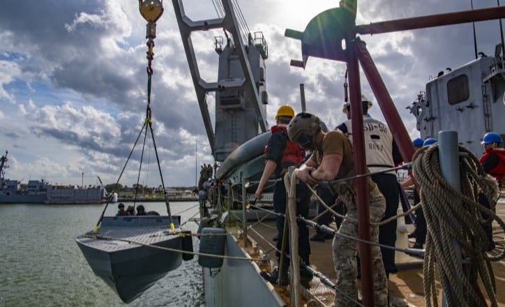 Richmond Council Delivers Deployment Dollars to USS Carter Hall
