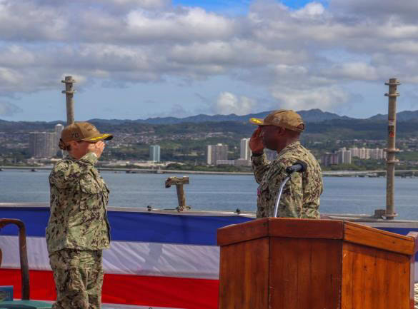 Marin County Helps Welcome First Woman to Command Navy Ship Named for a Woman