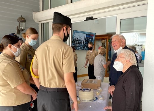 Navy League Sun Coast Council Pays Tribute to WWII Merchant Mariner