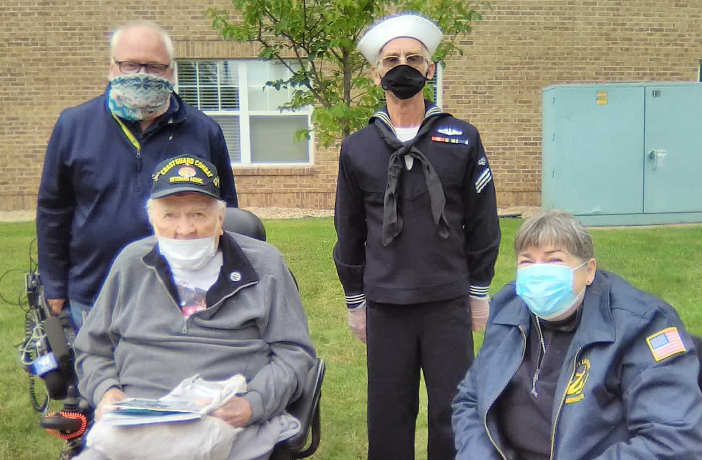 WWII Navy Vet Gets Drive-By Birthday Salute From Minnesota Council
