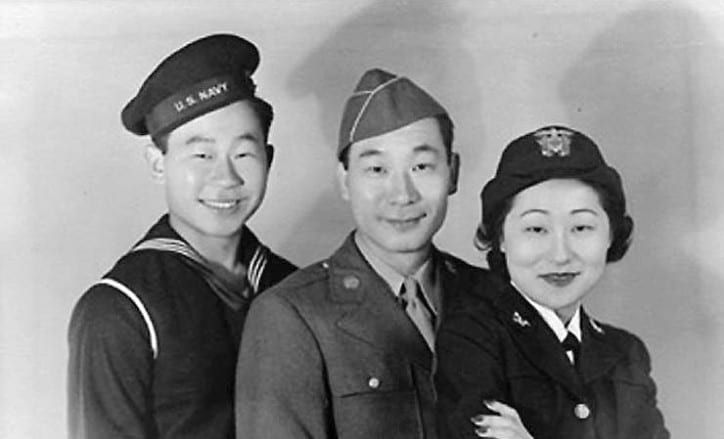 Susan Ahn Cuddy and Family photo